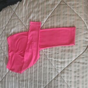 Yogalicious size L yoga pants Hot Pink